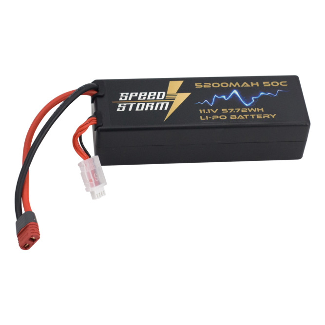 Аккумулятор Speed Storm Li-Po 11.1V 50C 5200 mAh Hard Case разъем T-plug (Deans) - SS-3S5200-50-D