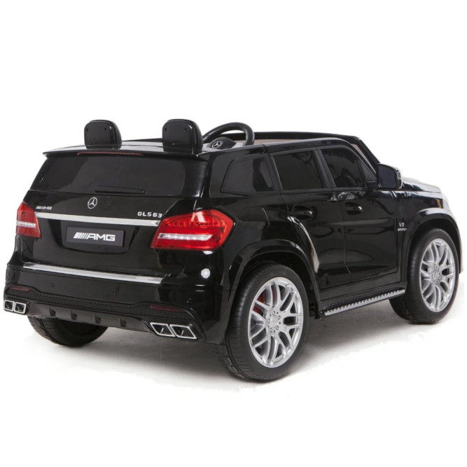 Электромобиль Mercedes Benz GLS63 (черный лак, 4WD, 12V) - HL228
