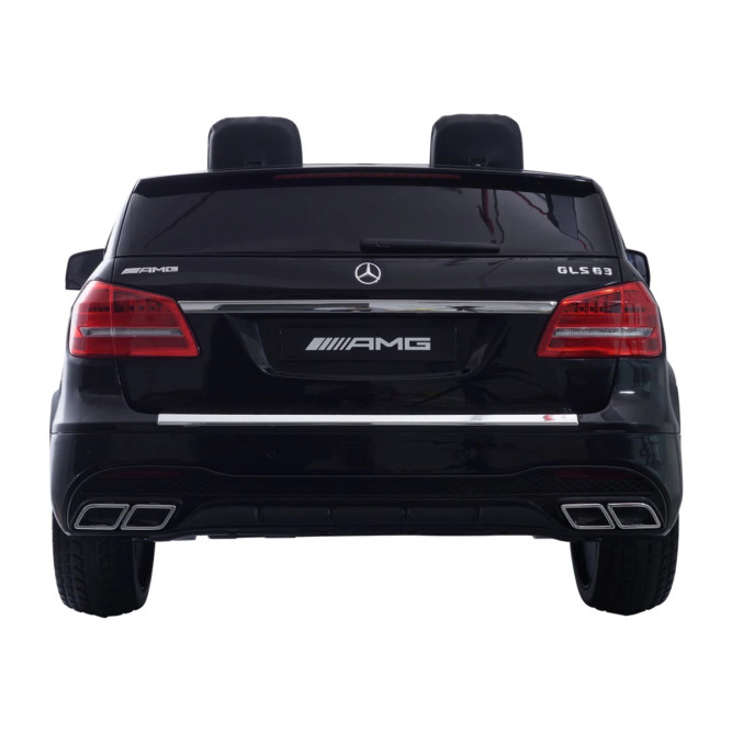 Электромобиль Mercedes Benz GLS63 (черный лак, 4WD, 12V) - HL228