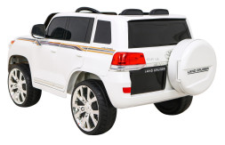 Детский электромобиль TOYOTA LAND CRUISER 12V - JJ2022-WHITE