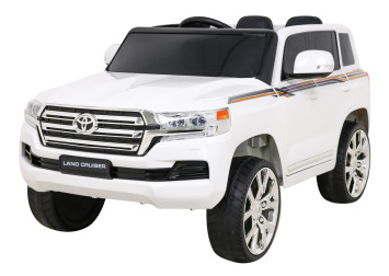 Детский электромобиль TOYOTA LAND CRUISER 12V - JJ2022-WHITE