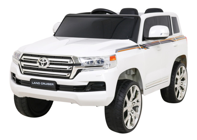 Детский электромобиль TOYOTA LAND CRUISER 12V - JJ2022-WHITE