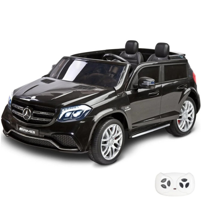 Электромобиль Mercedes Benz GLS63 (черный, 4WD, 12V) - HL228
