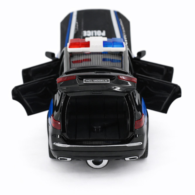 Радиоуправляемая металлическая полицейская машина Maybach GLS 1:22 - HCL-3605-BLACK