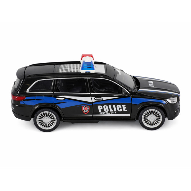 Радиоуправляемая металлическая полицейская машина Maybach GLS 1:22 - HCL-3605-BLACK