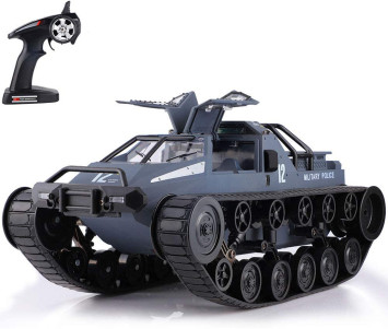 Радиоуправляемый гусеничный серый вездеход 1:12 2.4G - G2061
