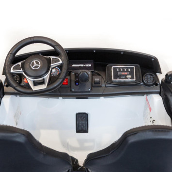 Электромобиль Mercedes-Benz GT R (белый, 4WD, 12V) - HL289-WHITE