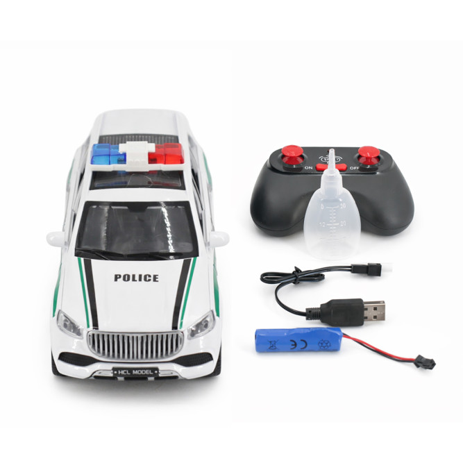 Радиоуправляемая металлическая полицейская машина Maybach GLS 1:22 - HCL-3605-WHITE