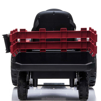 Детский электромобиль Bettyma трактор с прицепом 2WD 12V - BDM0925-RED