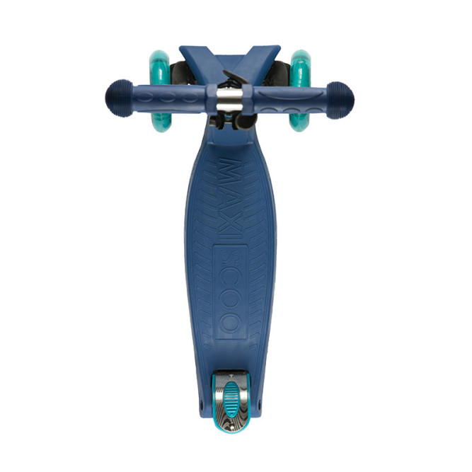 Самокат Трехколесный, со Светящимися Колесами, Синий - MSC-J082003