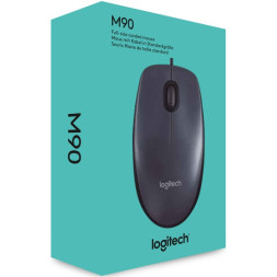 Проводная мышь Logitech M90 Black - 910-001970