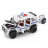 Радиоуправляемая металлическая полицейская машина Mercedes G500 1:22 - HCL-3608-WHITE