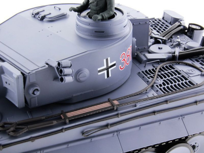 Радиоуправляемый танк Heng Long German Tiger S version V7.0 масштаб 1:16 2.4G - 3818-1-Upg-V7