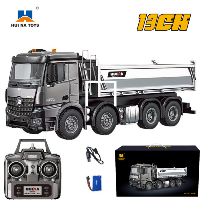 Радиоуправляемый самосвал 8х8 HUINA 13CH 1:14 - HN1536PRO