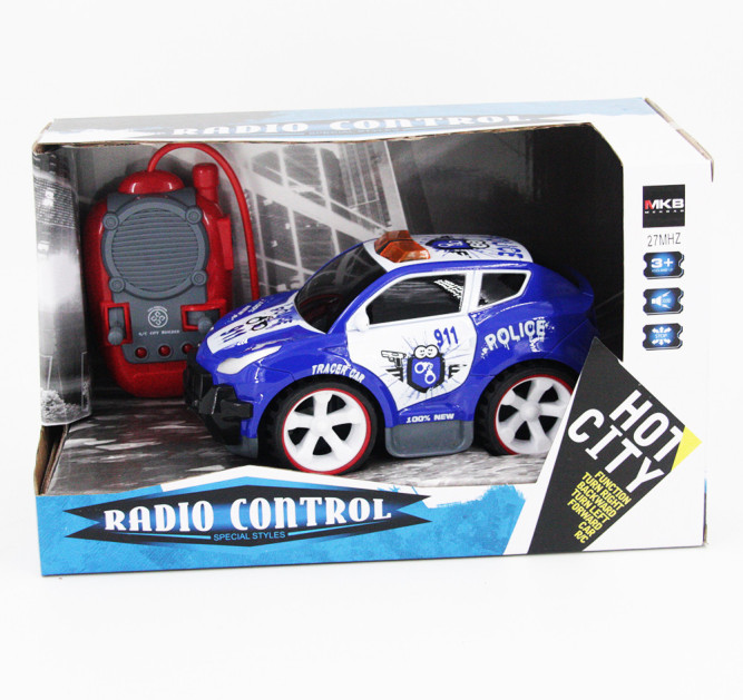 Радиоуправляемая машина седан Полиция для малышей 1:18 - 7777-33