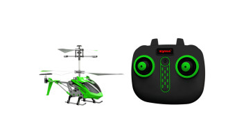 Радиоуправляемый вертолет Syma S107H Green 2.4G с функцией зависания - S107H
