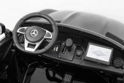 Электромобиль Mercedes-Benz GT R (черный матовый, 4WD, 12V, MP4) - HL289-MATTE-BLACK-MP4