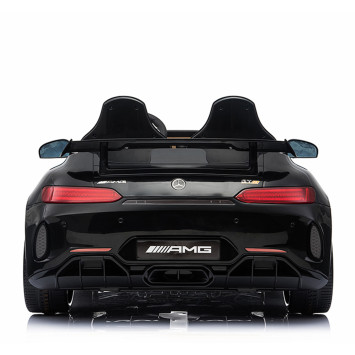 Электромобиль Mercedes-Benz GT R (черный матовый, 4WD, 12V, MP4) - HL289-MATTE-BLACK-MP4