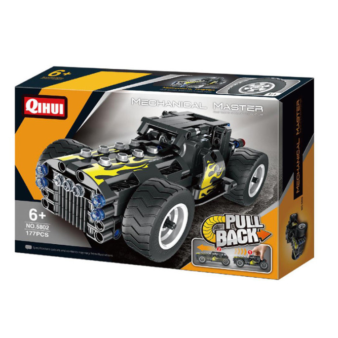 Конструктор QiHui Technics &amp;quot;Шорт-Корс&amp;quot; (инерционная модель), 177 деталей - QH5802