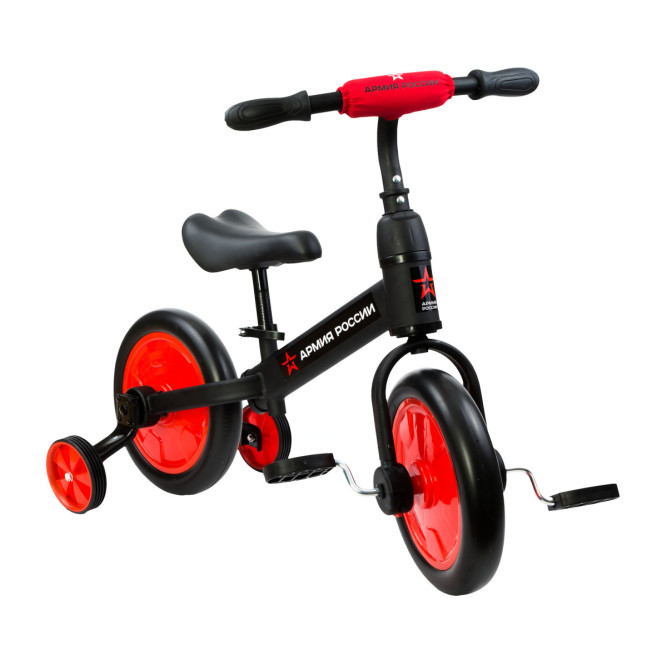 Детский беговел/велосипед &amp;#039;&amp;#039;Тактический&amp;#039;&amp;#039; (красный) - АР-03001