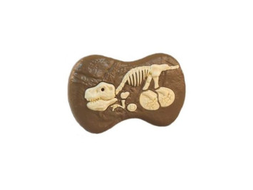 Радиоуправляемый динозавр SUNMIR Велоцираптор (коричневый), звук, свет - SM180-Y