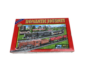 Железная дорога Fenfa &amp;#039;&amp;#039;Классический поезд&amp;#039;&amp;#039; с ж/д станцией (свет, звук, длина пути 4,3 м) - 1638D