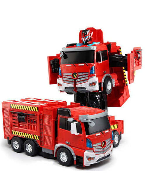 Радиоуправляемый трансформер JiaQi (пожарная машина - робот) - JQ6608