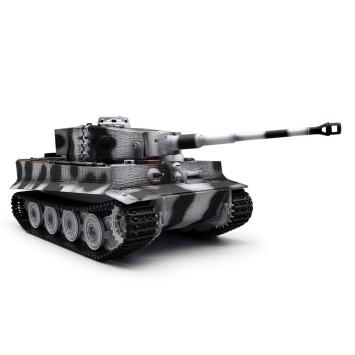 Радиоуправляемый танк Taigen Tiger 1 Германия 1:16 (зимний камуфляж, звук, дым V3) - AS3818-D-WINTER