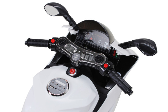 Детский электромобиль - мотоцикл Ducati White - SX1628-G