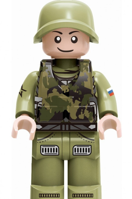 Конструктор Армия России &amp;#039;&amp;#039;Минифигурка Российская Армия&amp;#039;&amp;#039; - АР-01013