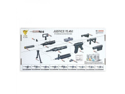 Автомат M4 на аккумуляторе, длина 78 см - ZG960A