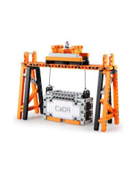 Конструктор CADA STEAM 10 в 1 механическая лаборатория - порт, 634 детали - C71002W