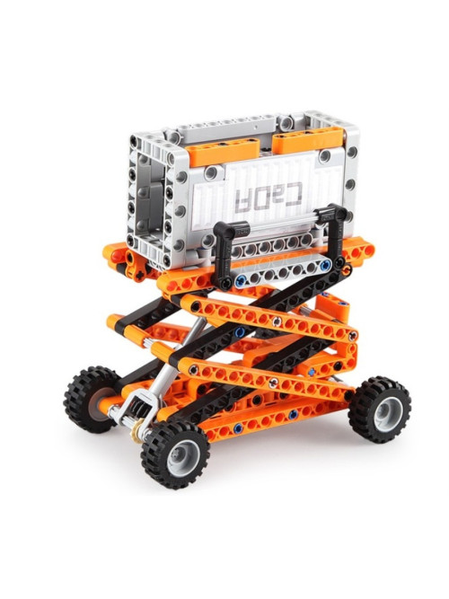 Конструктор CADA STEAM 10 в 1 механическая лаборатория - порт, 634 детали - C71002W