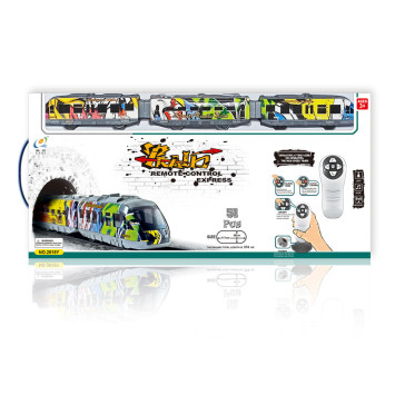 Железная дорога с пультом управления (длина полотна 374 см, свет, звук) - 2815Y