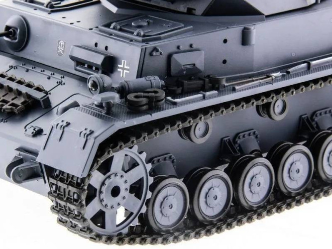 Радиоуправляемый танк Heng Long Panzer IV (F2 Type) V7.0 масштаб 1:16 RTR 2.4G - 3859-1 V7.0