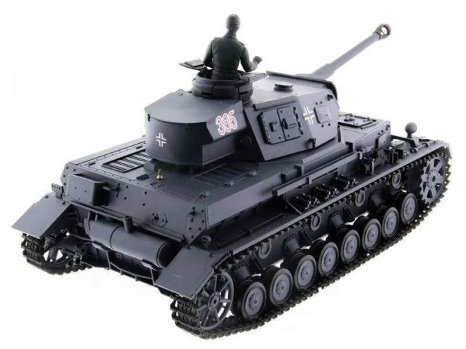 Радиоуправляемый танк Heng Long Panzer IV (F2 Type) V7.0 масштаб 1:16 RTR 2.4G - 3859-1 V7.0