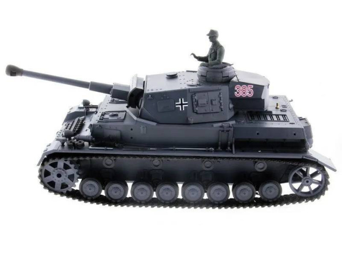 Радиоуправляемый танк Heng Long Panzer IV (F2 Type) V7.0 масштаб 1:16 RTR 2.4G - 3859-1 V7.0