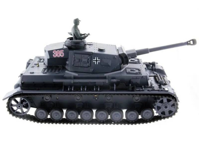 Радиоуправляемый танк Heng Long Panzer IV (F2 Type) V7.0 масштаб 1:16 RTR 2.4G - 3859-1 V7.0