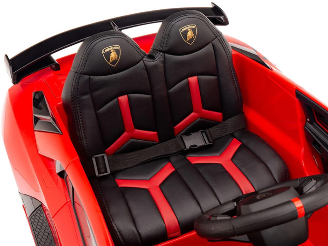 Детский электромобиль Lamborghini SVJ (красный, 12V) - HL328