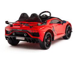 Детский электромобиль Lamborghini SVJ (красный, 12V) - HL328