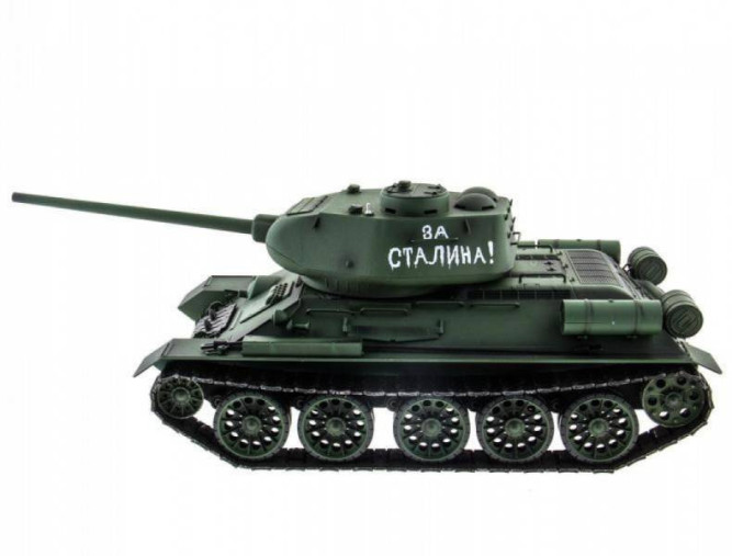 Радиоуправляемый танк Heng Long T-34 V7.0 масштаб 1:16 RTR 2.4GHz - 3909-1 V7.0
