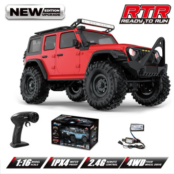Радиоуправляемый краулер HB Wrangler (32 см, 4WD, 1:16) - HB-R1604