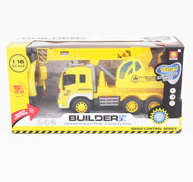 Радиоуправляемый грузовик - кран 1:16 - WY1005