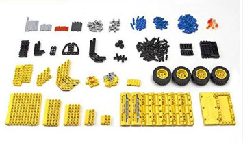 Конструктор 2 в 1 (самосвал и самолет) QiHui Technics 361 деталь - QH6802