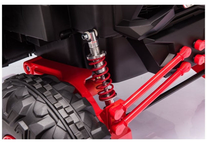 Детский электромобиль XMX Багги (красный, MP4, EVA, 4WD, 24V) - XMX613-4WD-24V-RED-MP4