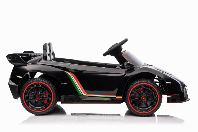 Детский электромобиль Lamborghini Veneno Mini 4WD 12V - XMX615B-BLACK-PAINT