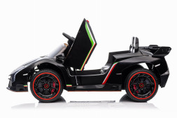 Детский электромобиль Lamborghini Veneno Mini 4WD 12V - XMX615B-BLACK-PAINT