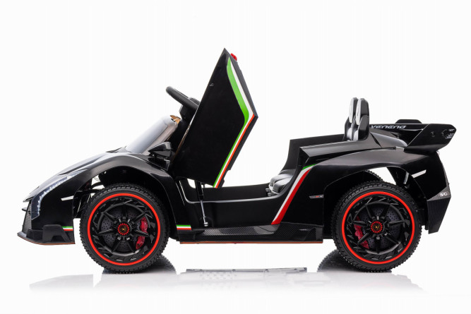 Детский электромобиль Lamborghini Veneno Mini 4WD 12V - XMX615B-BLACK-PAINT