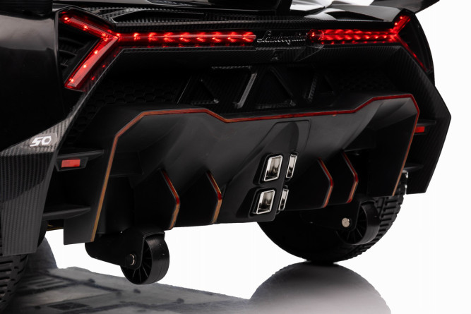 Детский электромобиль Lamborghini Veneno Mini 4WD 12V - XMX615B-BLACK-PAINT