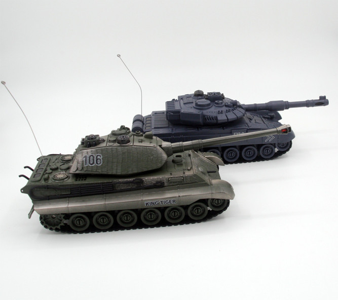 Радиоуправляемый танковый бой T90 и Tiger King 1:28 - 99820